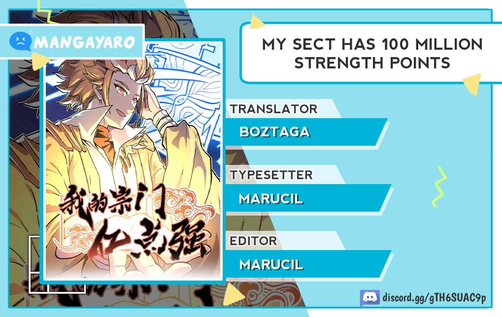 My Sect Has 100 Million Strength Points
