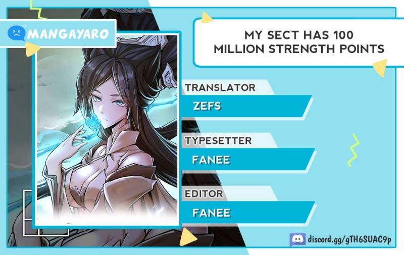 My Sect Has 100 Million Strength Points
