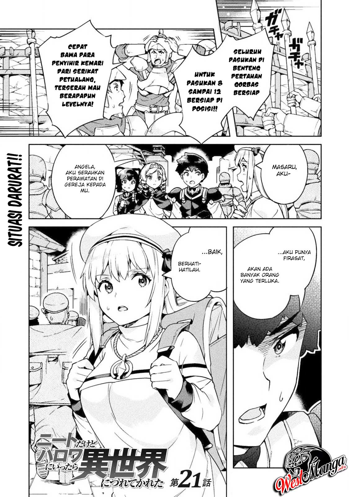 NEET dakedo Hello Work ni Ittara Isekai ni Tsuretekareta
