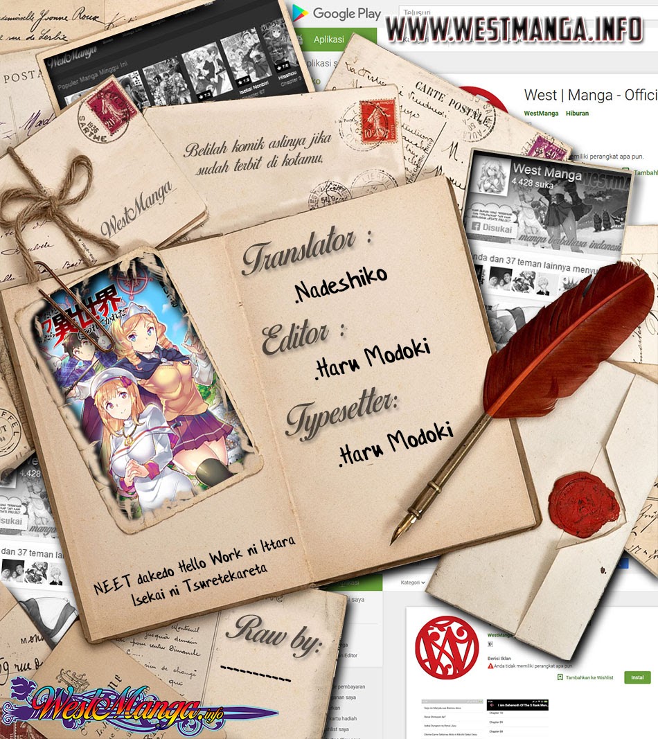 NEET dakedo Hello Work ni Ittara Isekai ni Tsuretekareta