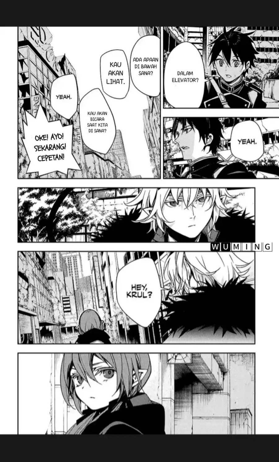 Owari no Seraph Chapter 114