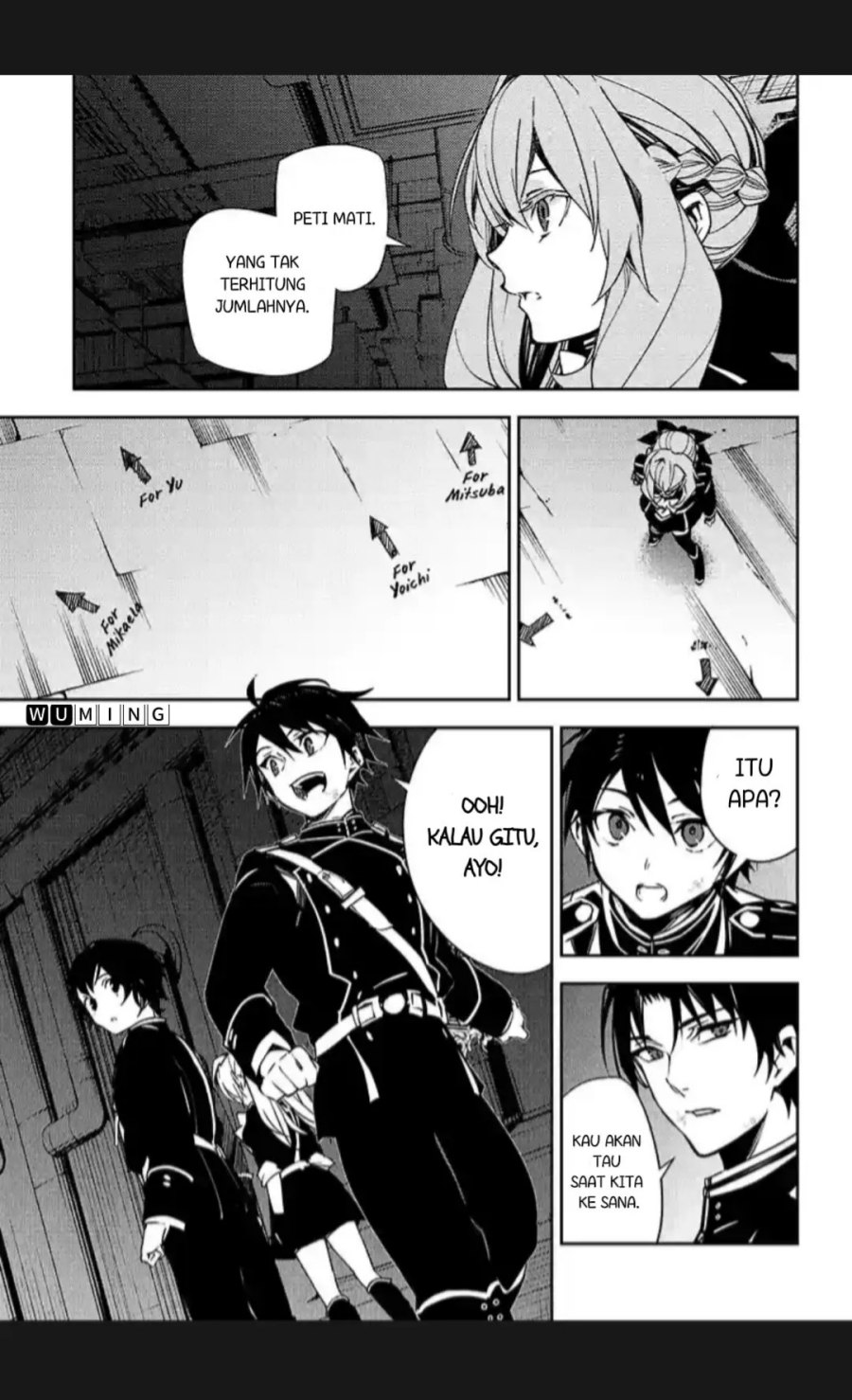 Owari no Seraph Chapter 114