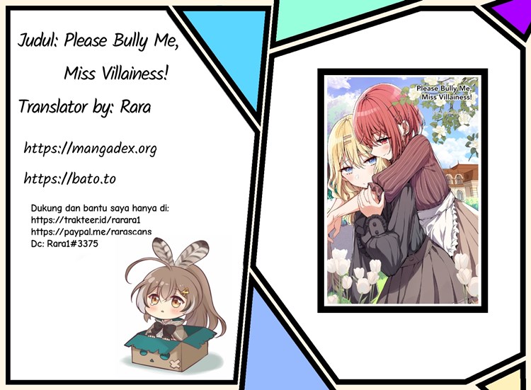 Please Bully Me, Miss Villainess!