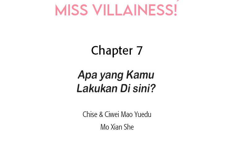 Please Bully Me, Miss Villainess!