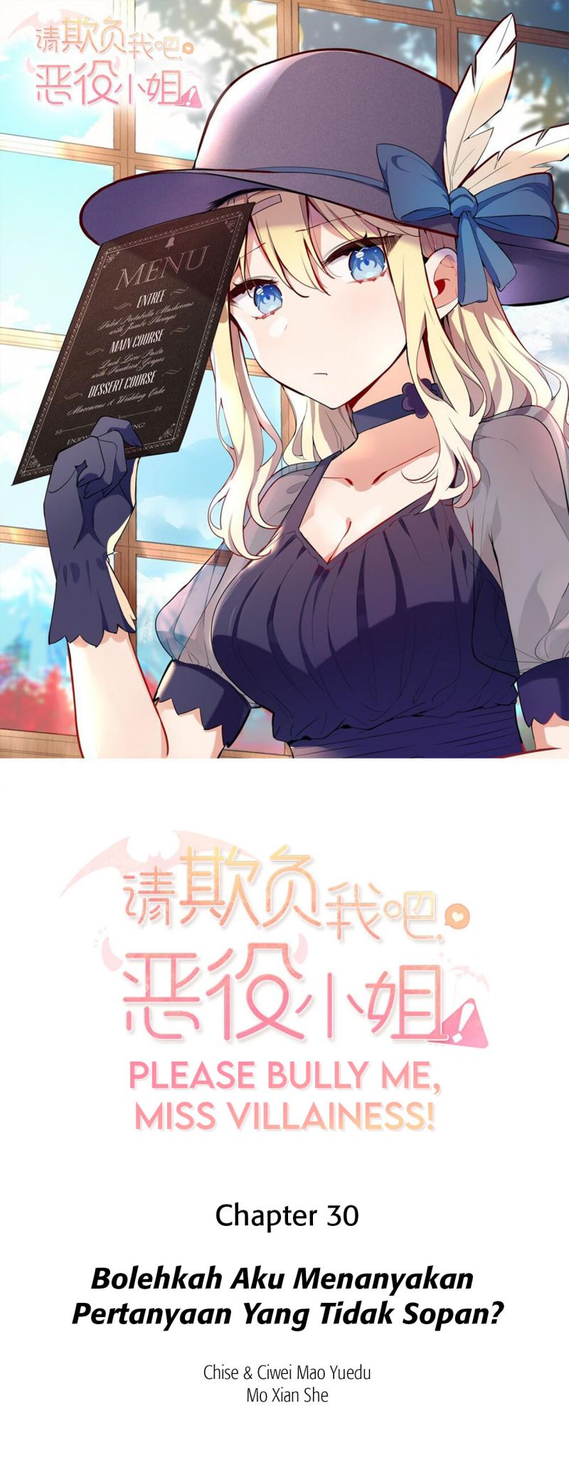 Please Bully Me, Miss Villainess!
