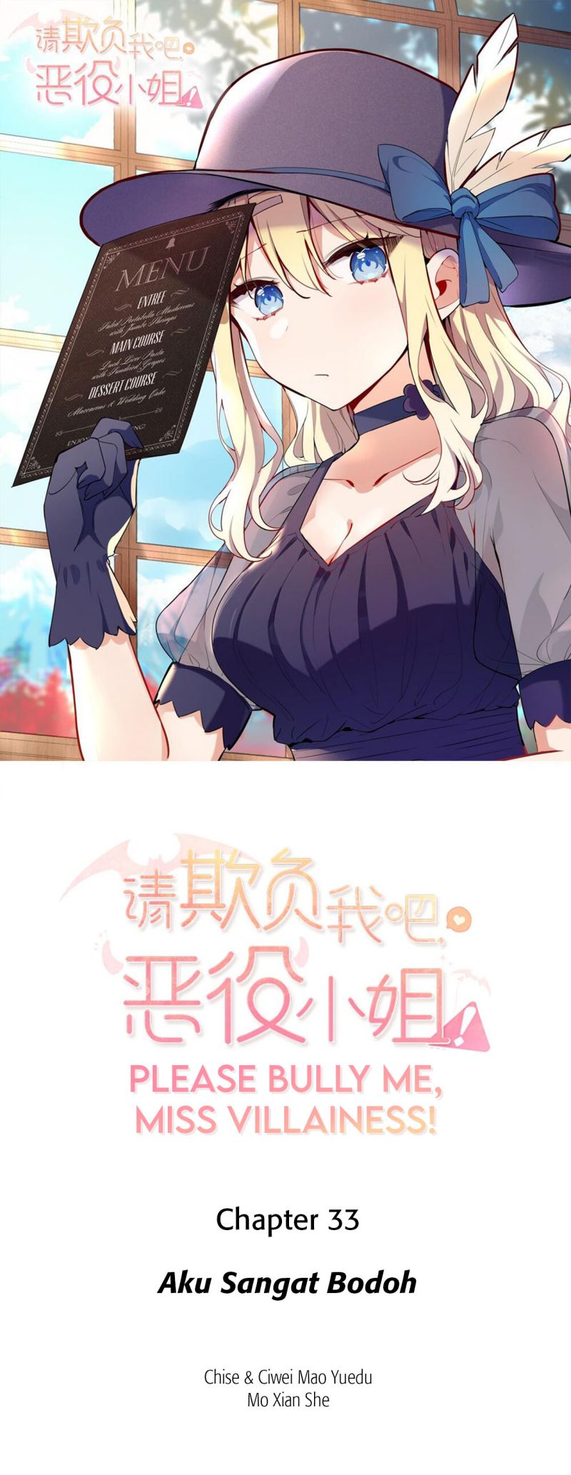 Please Bully Me, Miss Villainess!
