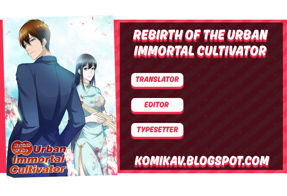 Rebirth Of The Urban Immortal Cultivator