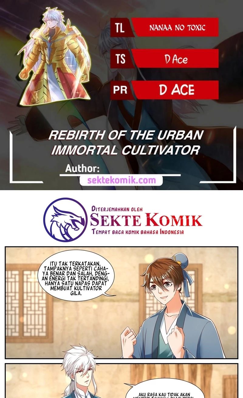 Rebirth Of The Urban Immortal Cultivator