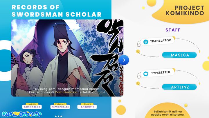 Records Of The Swordsman Scholar