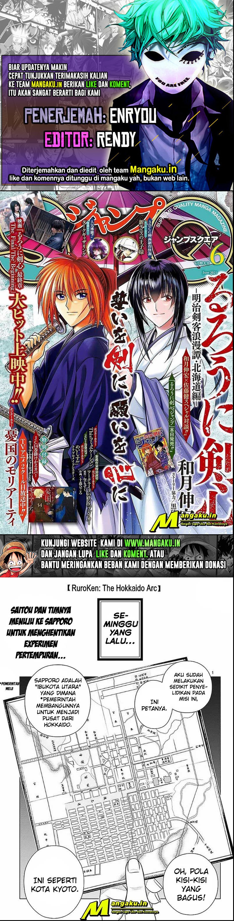 Rurouni Kenshin: Meiji Kenkaku Romantan – Hokkaido-hen