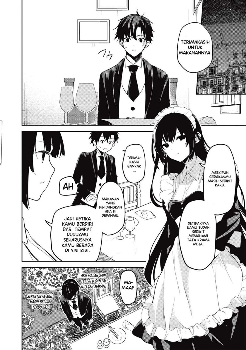 Saijo no Osewa ~Takane no Hana Darakena Meimon Kou de, Gakuin Ichi no Ojou-sama (Seikatsu Noryoku Kaimu) o Kagenagara Osewa suru Koto ni Narimashita~ Chapter 14