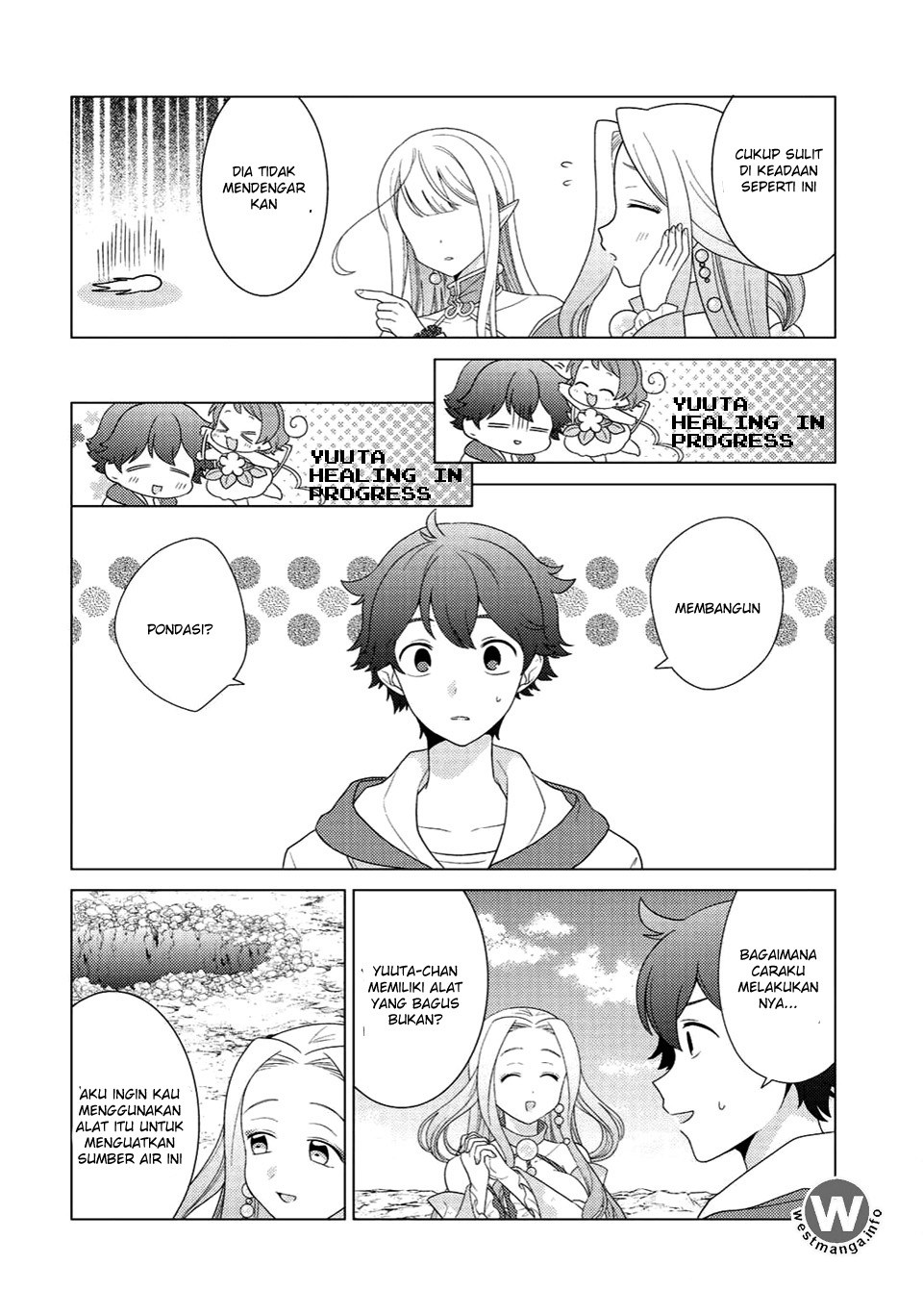 Seirei-tachi no Rakuen to Risou no Isekai Seikatsu