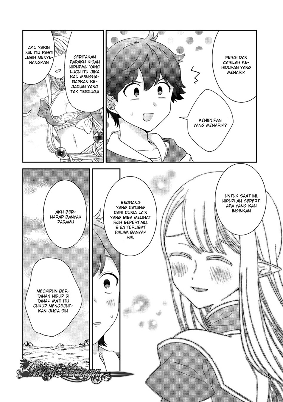 Seirei-tachi no Rakuen to Risou no Isekai Seikatsu