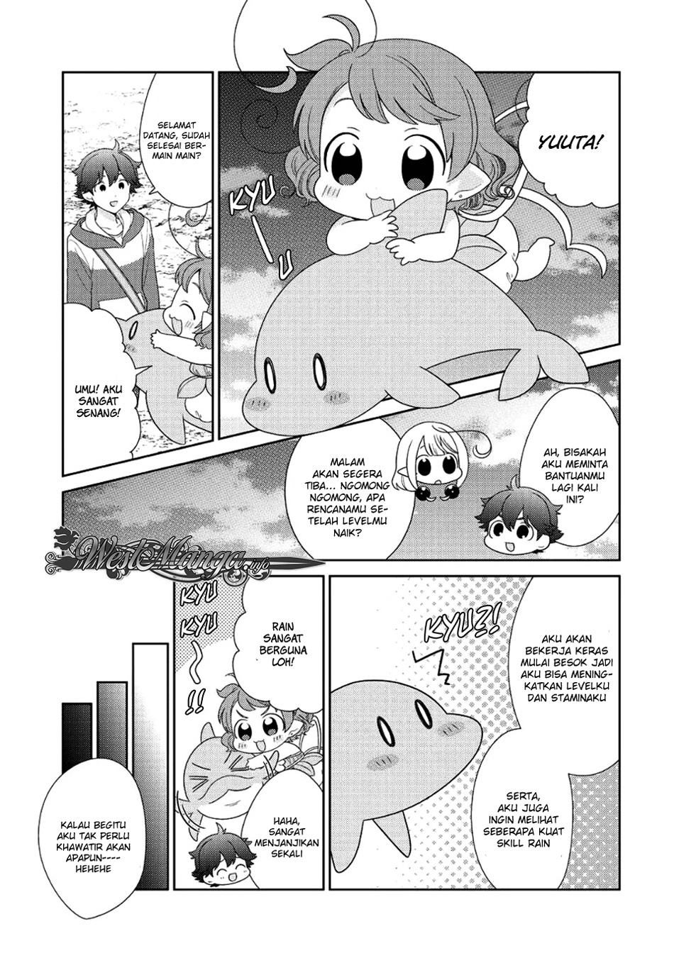 Seirei-tachi no Rakuen to Risou no Isekai Seikatsu