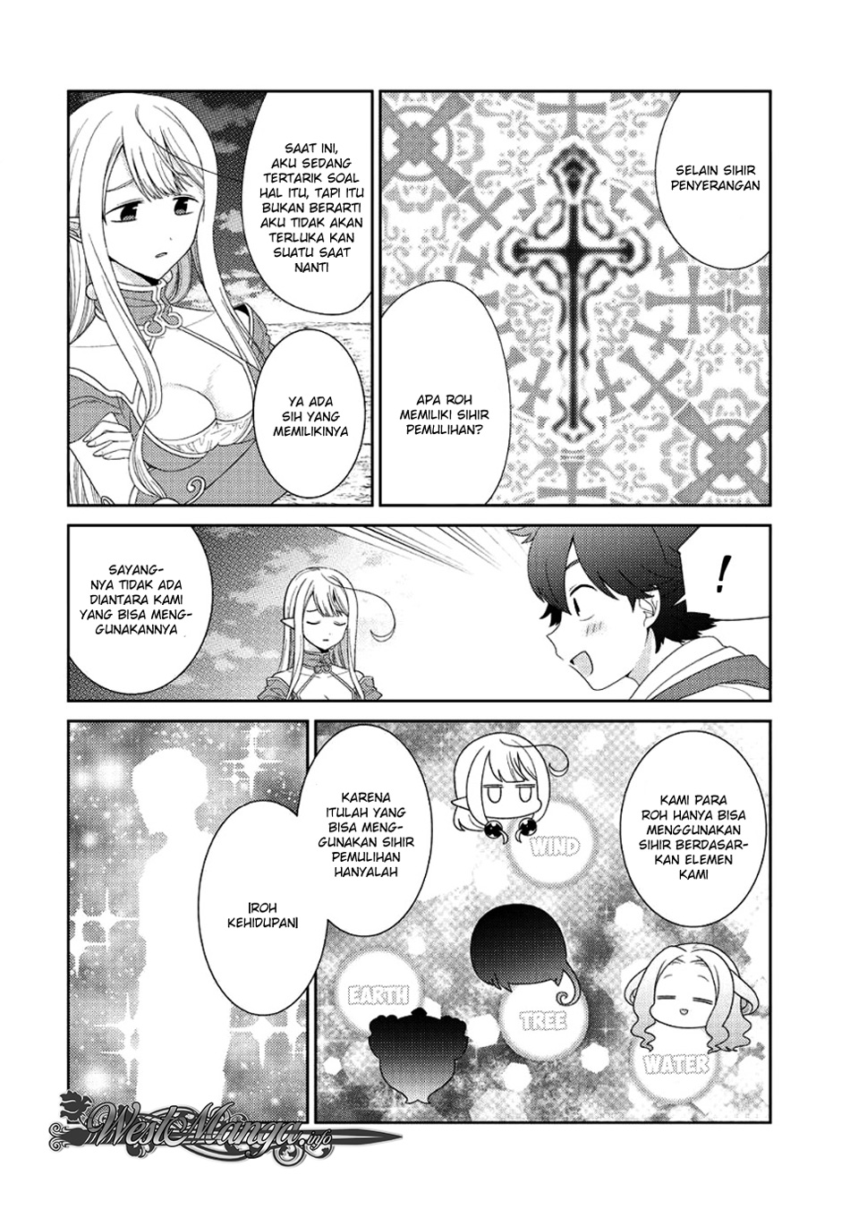 Seirei-tachi no Rakuen to Risou no Isekai Seikatsu