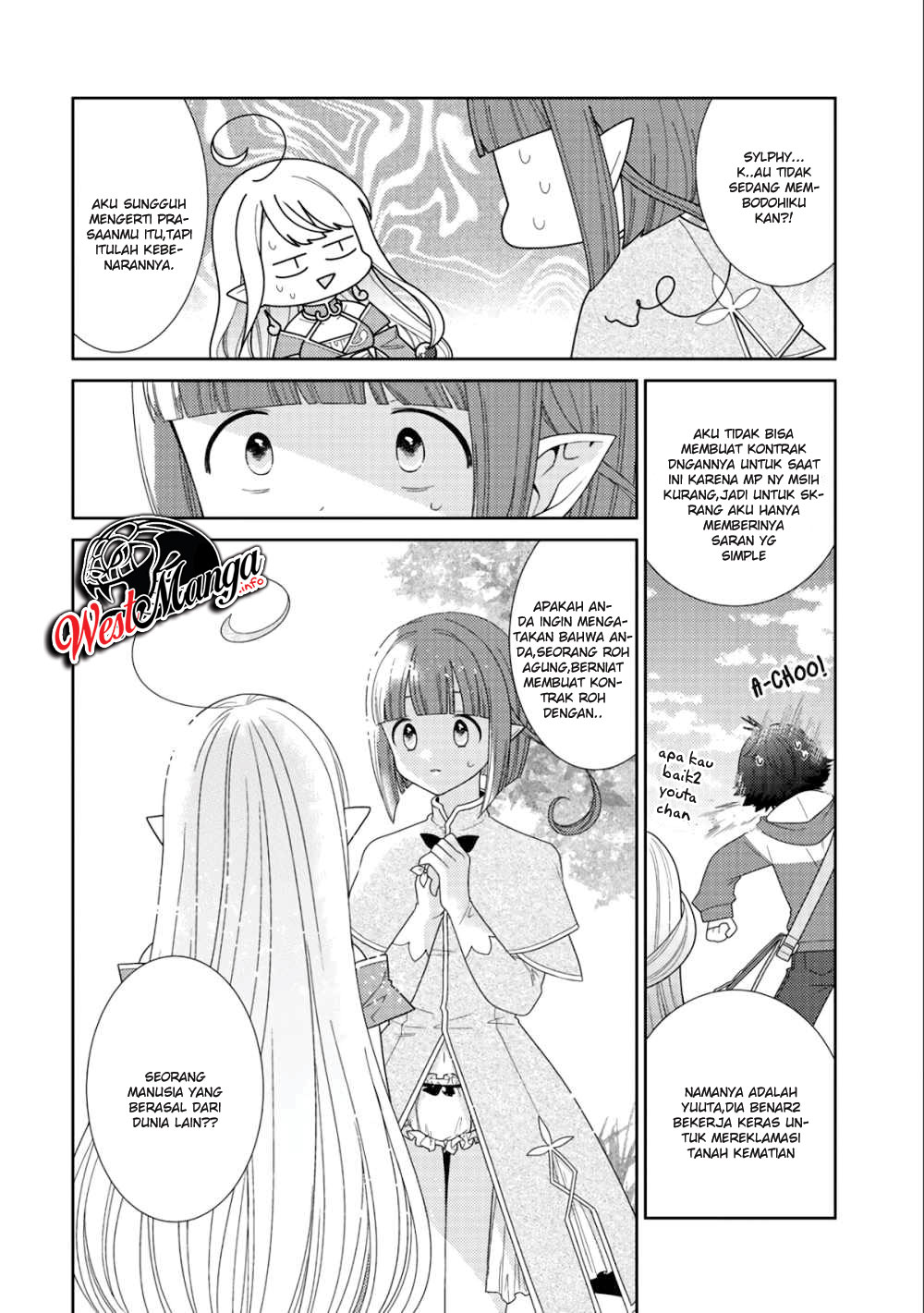 Seirei-tachi no Rakuen to Risou no Isekai Seikatsu