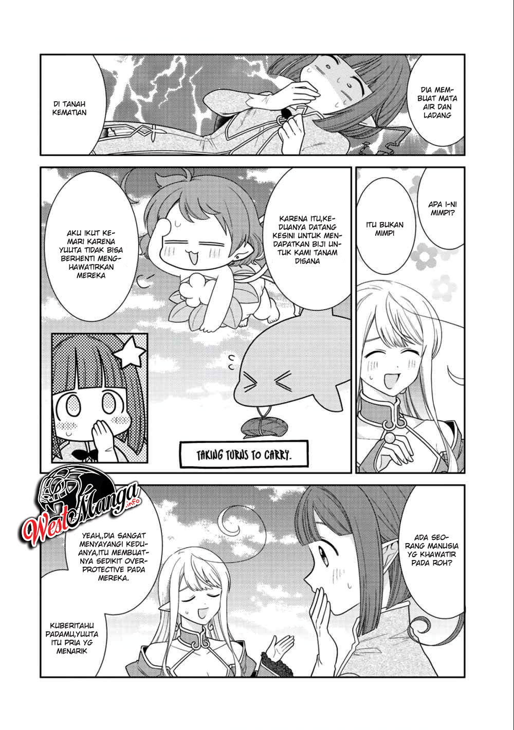 Seirei-tachi no Rakuen to Risou no Isekai Seikatsu