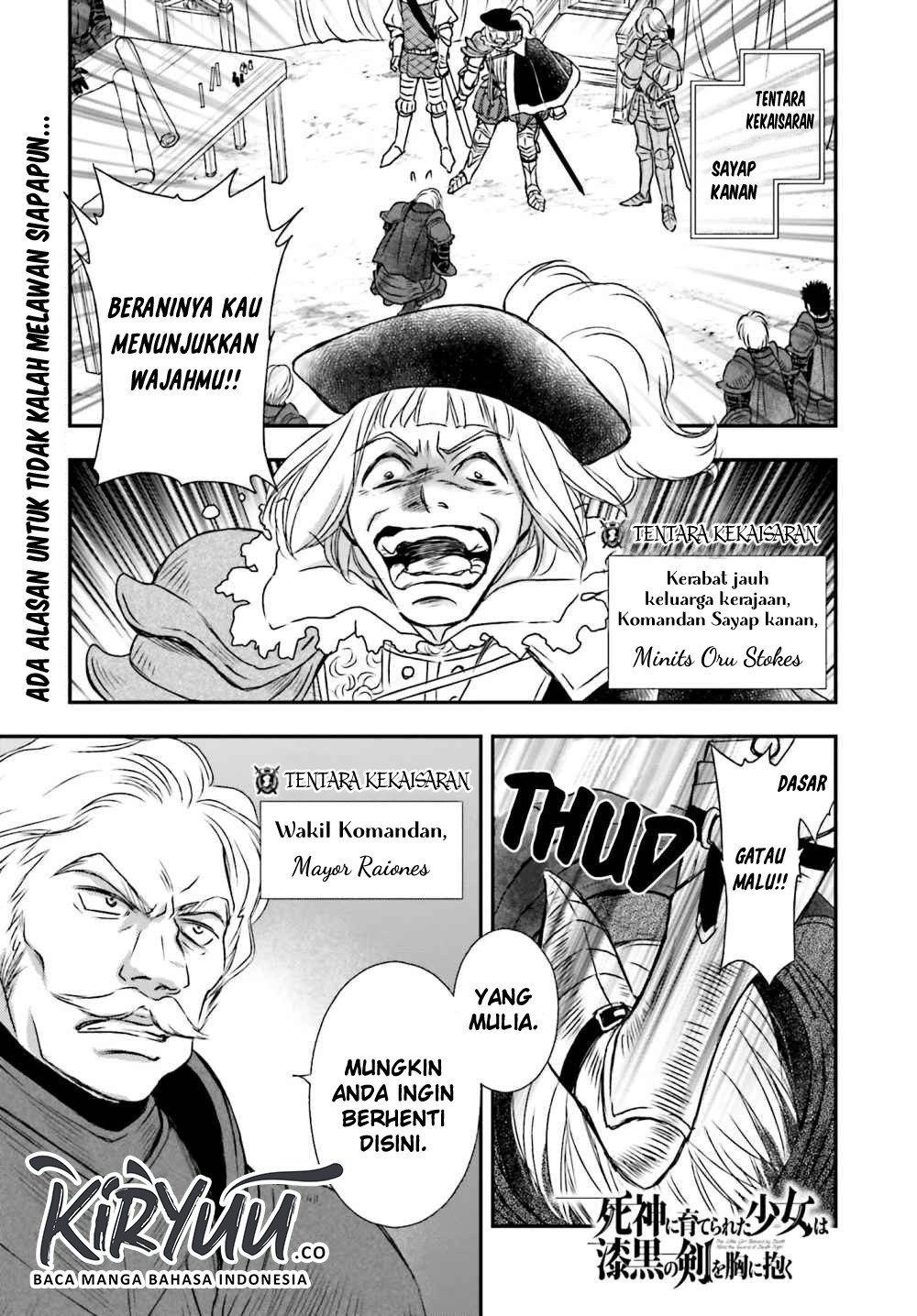 Shinigami ni Sodaterareta Shoujo wa Shikkoku no Tsurugi wo Mune ni Idaku