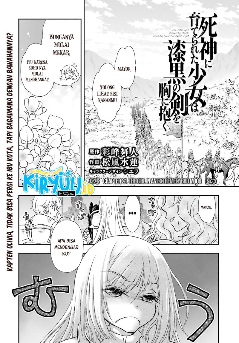 Shinigami ni Sodaterareta Shoujo wa Shikkoku no Tsurugi wo Mune ni Idaku