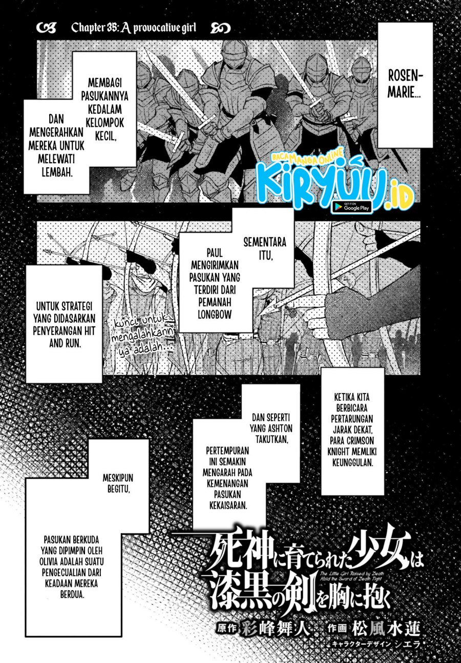 Shinigami ni Sodaterareta Shoujo wa Shikkoku no Tsurugi wo Mune ni Idaku