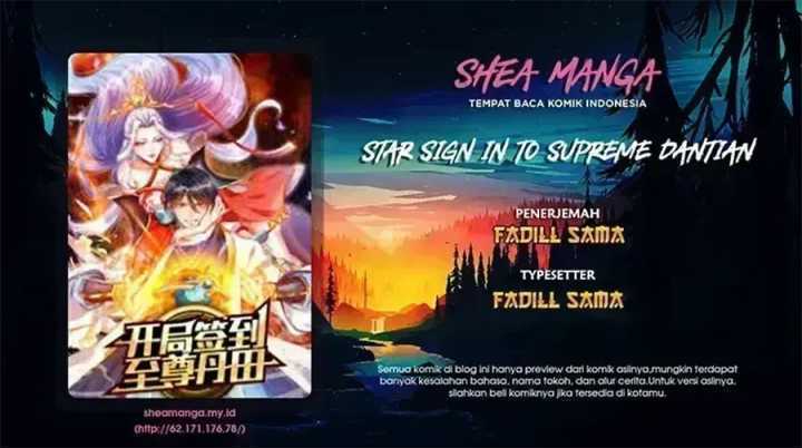 Star Sign In To Supreme Dantian