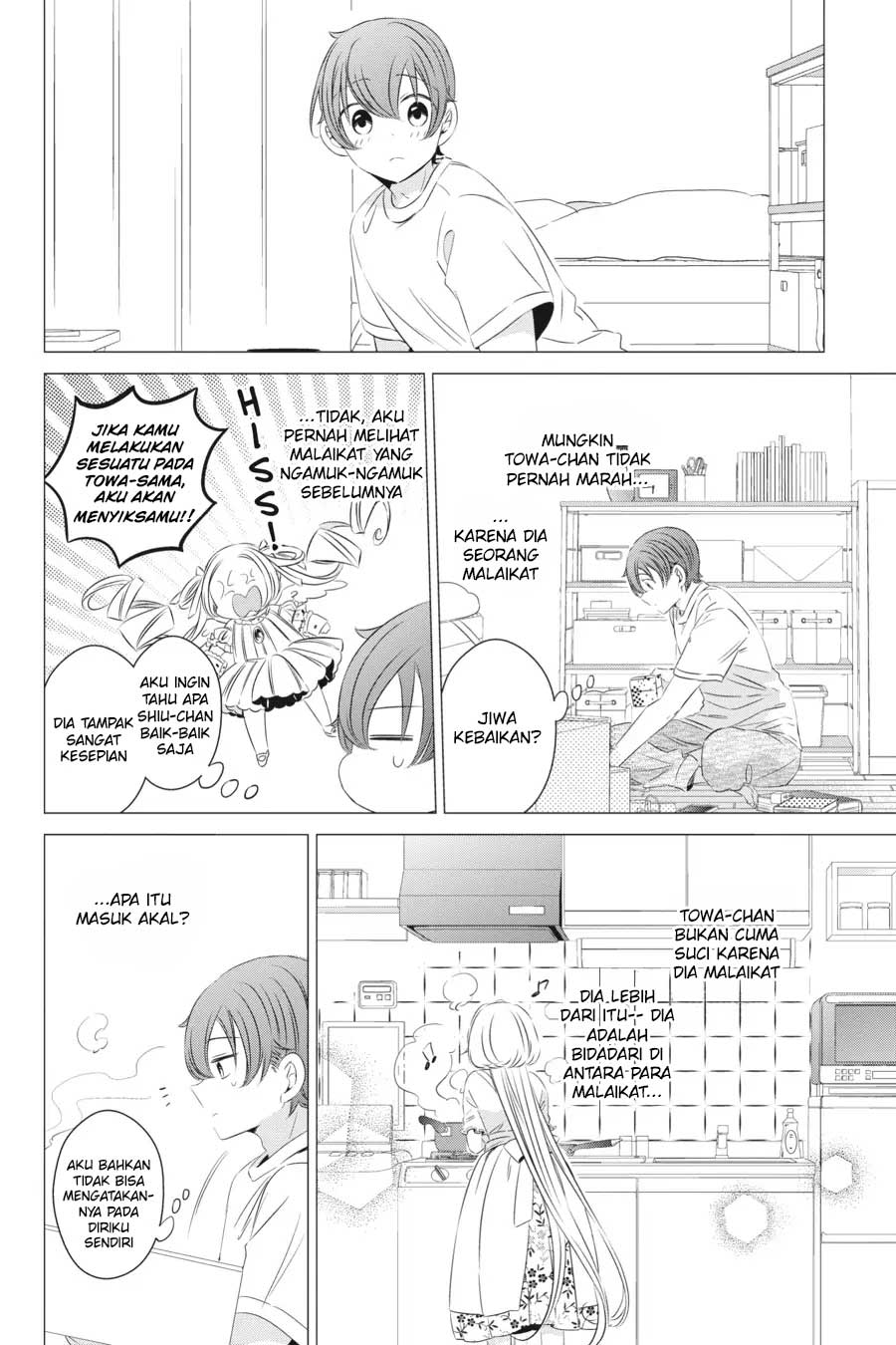 Studio Apartment, Good Lightning, Angel Included (One Room, Hi Atari Futsuu, Tenshi Tsuki) Chapter 14