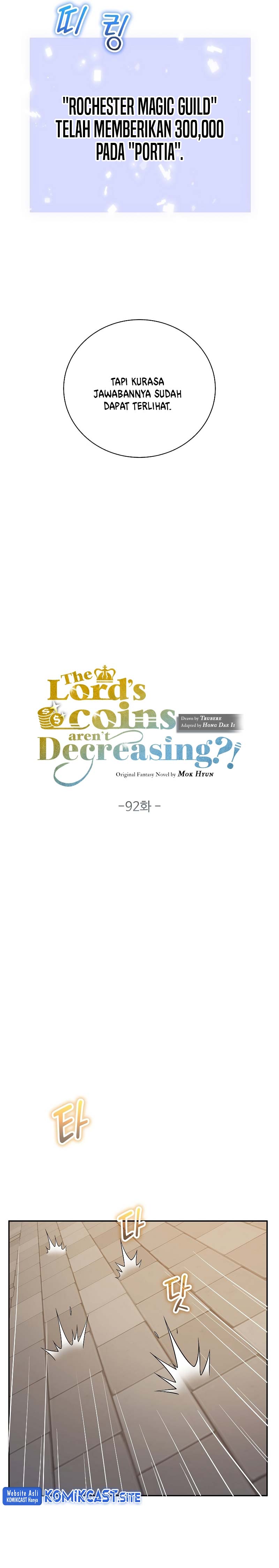The Lord’s Coins Aren’t Decreasing?