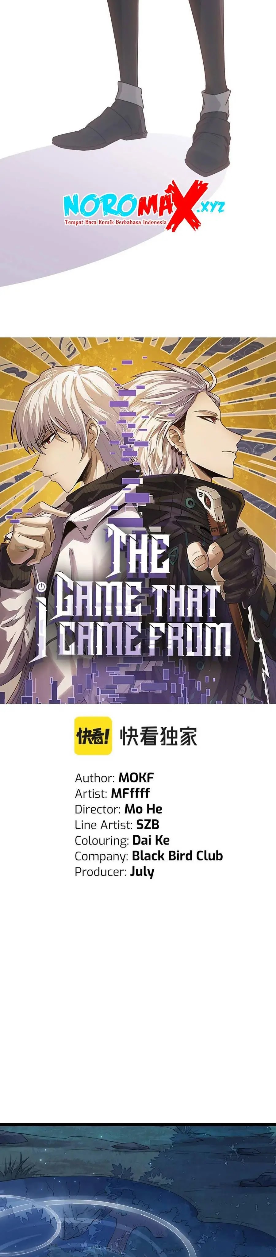 The Game That I Came From