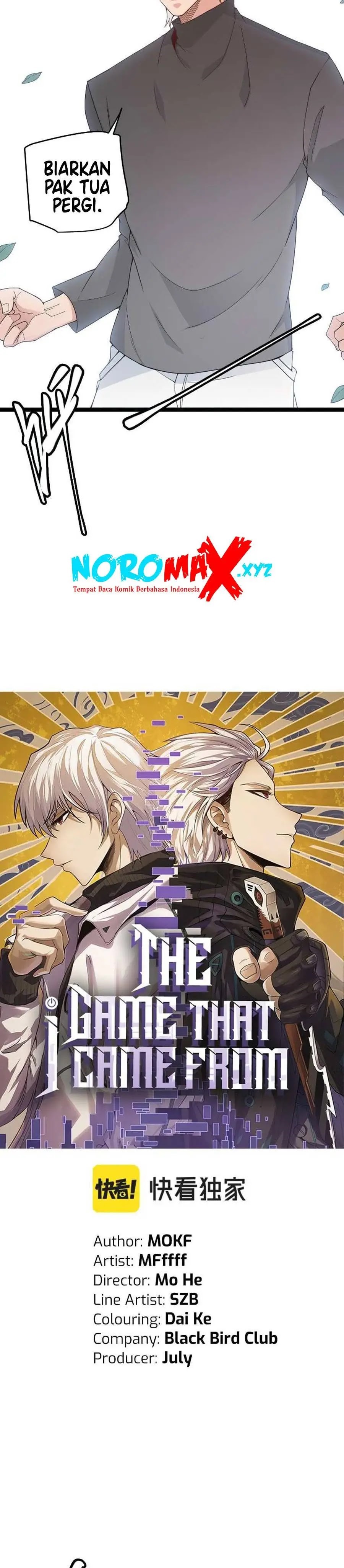 The Game That I Came From