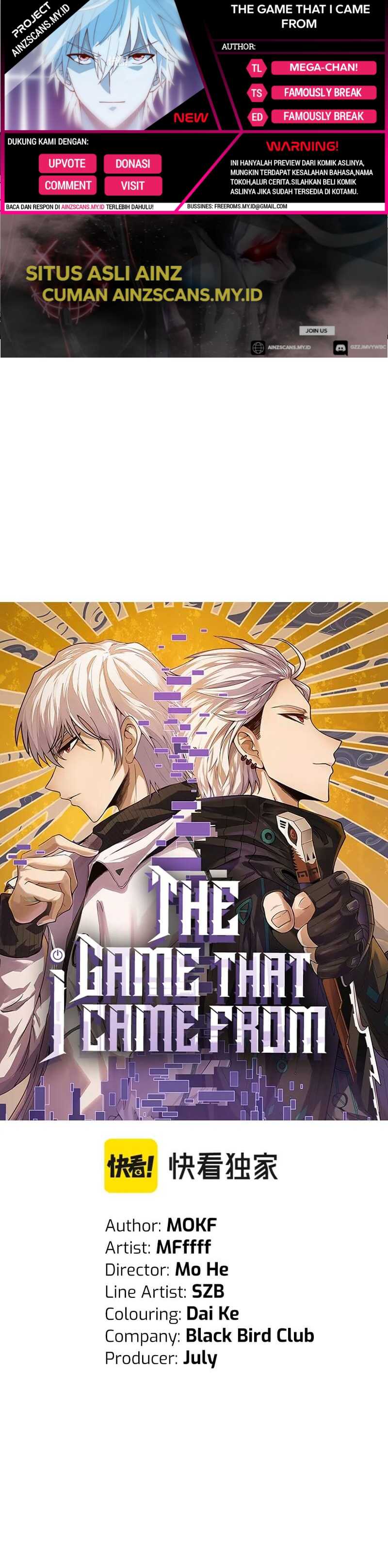 The Game That I Came From