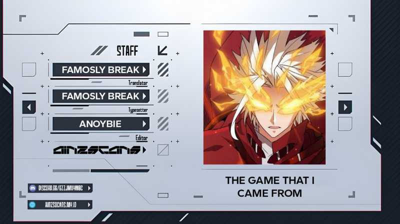 The Game That I Came From