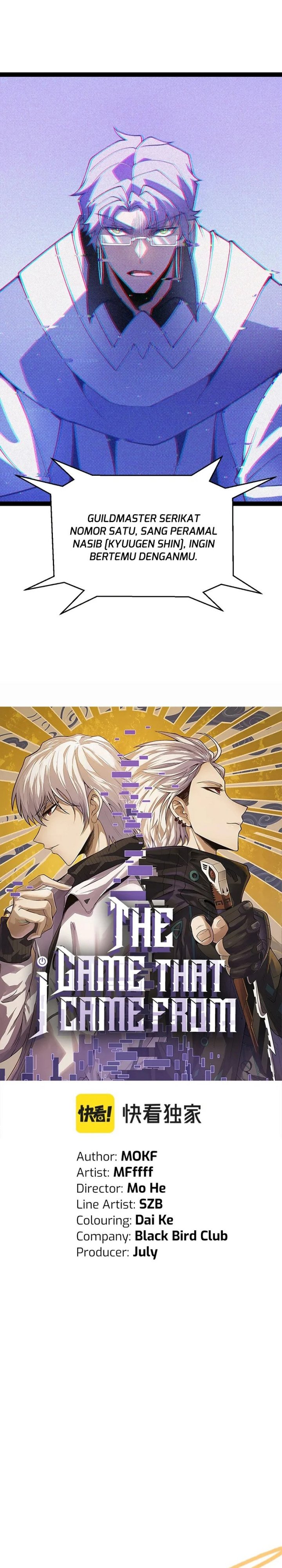The Game That I Came From