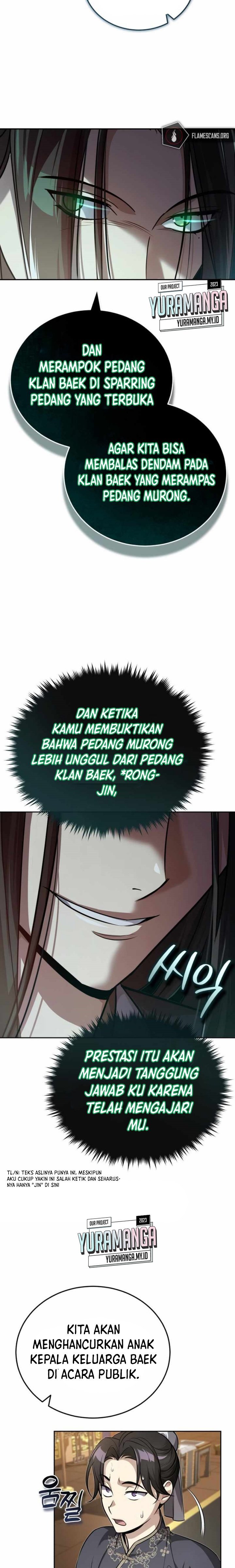 The Terminally Ill Young Master of the Baek Clan