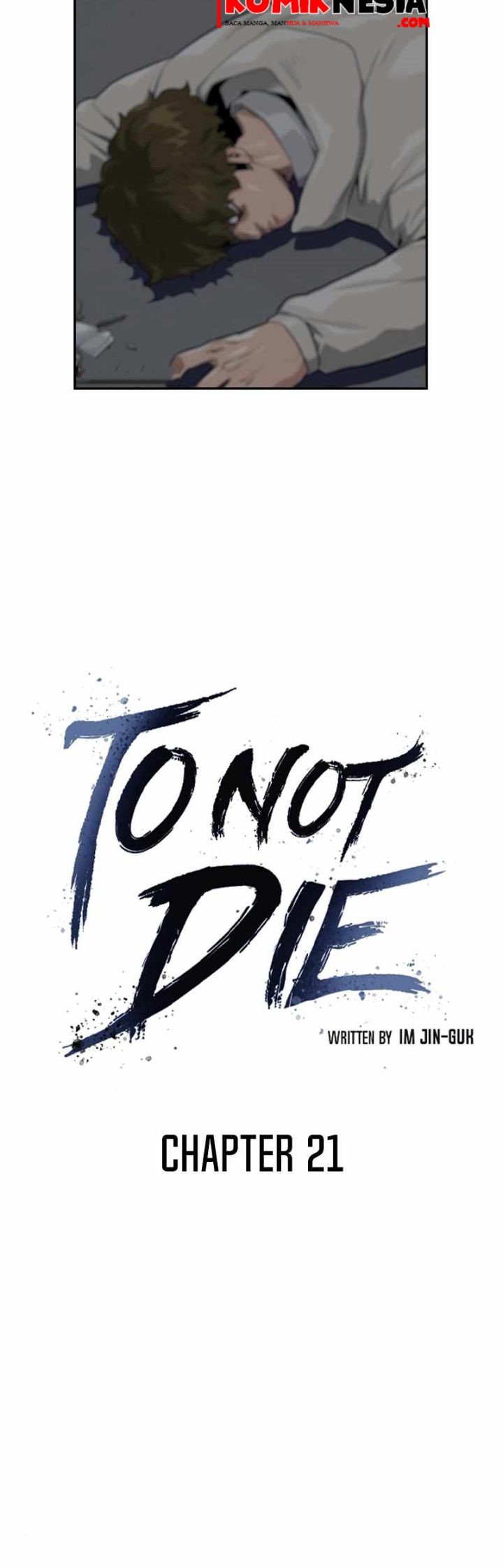 To Not Die