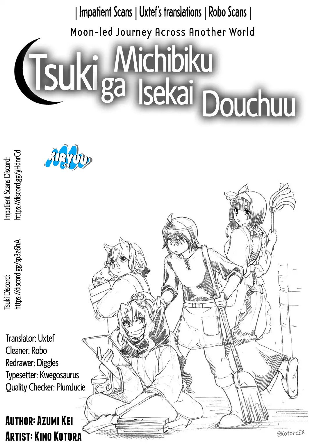 Tsuki ga Michibiku Isekai Douchuu