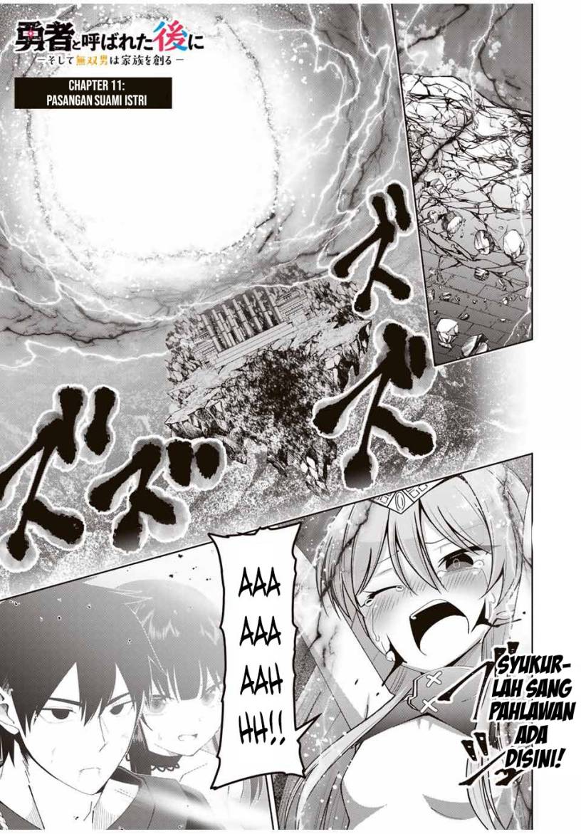 Yuusha to Yobareta Nochi ni – Soshite Musou Otoko wa Kazoku wo Tsukuru Chapter 11