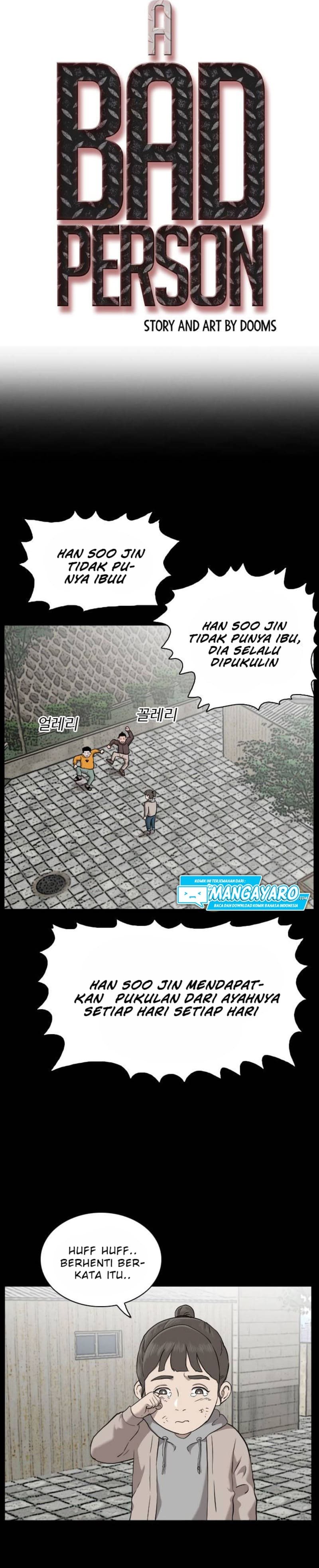 A Bad Person