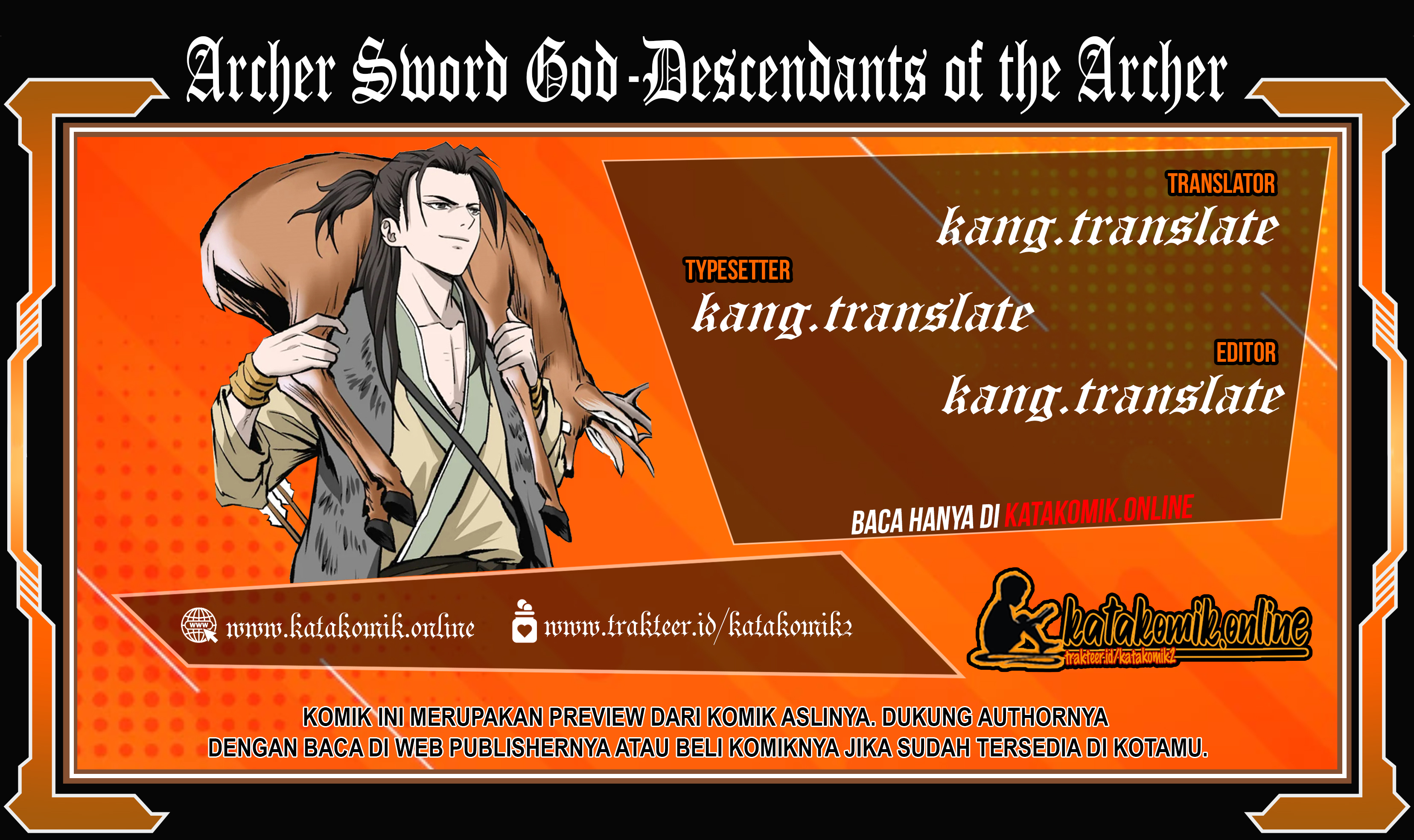 Archer Sword God : Descendants of the Archer