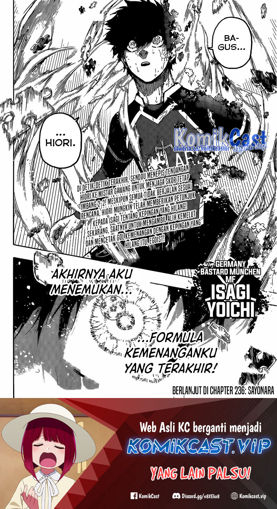 Blue Lock Chapter 235