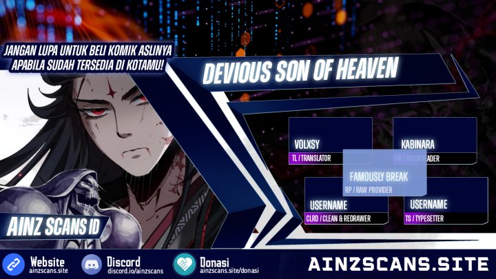 Devious Son Of Heaven