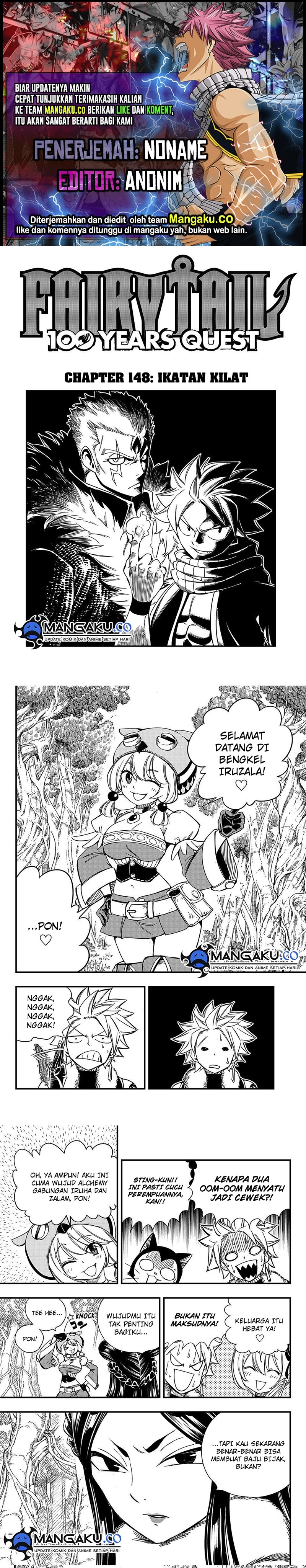 Fairy Tail: 100 Years Quest Chapter 148