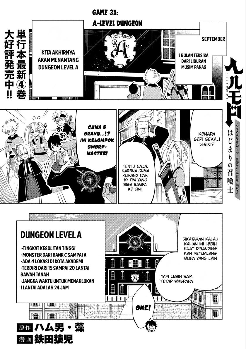 Hell Mode: Yarikomi Suki no Gamer wa Hai Settei no Isekai de Musou Suru