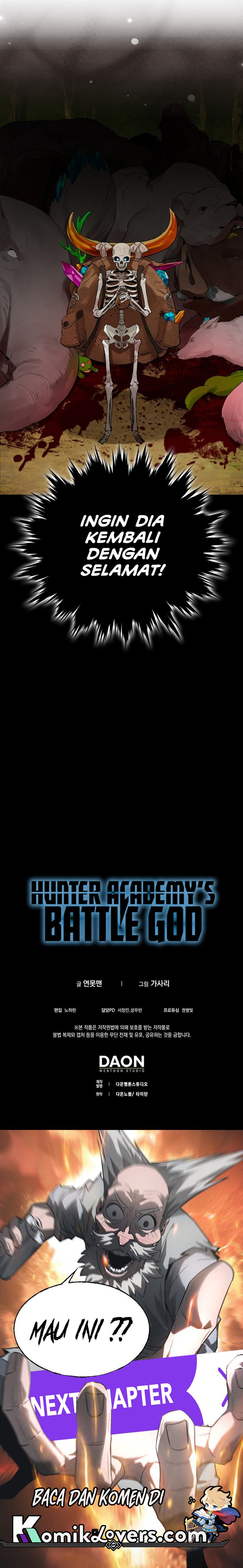 Hunter Academy’s Battle God