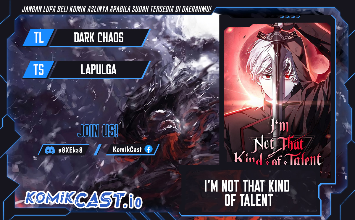 I’m Not That Kind of Talent Chapter 44