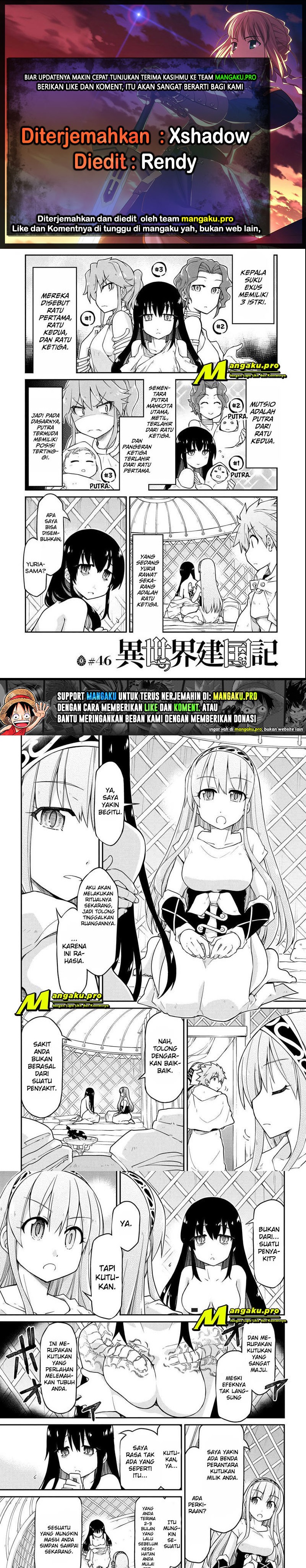 Isekai Kenkokuki Chapter 46.1