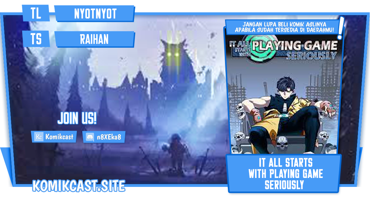 It All Starts with Playing Game Seriously