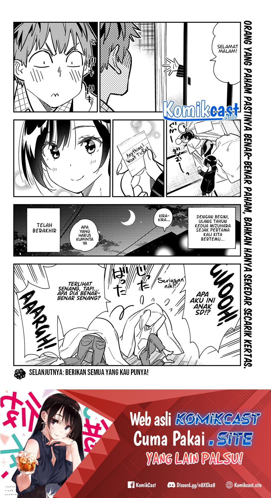 Kanojo, Okarishimasu