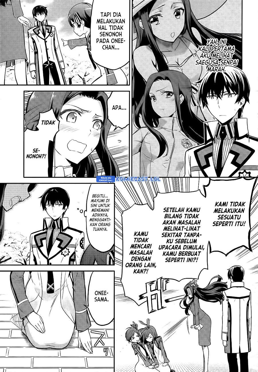 Mahouka Koukou no Rettousei: Double Seven-hen Chapter 9