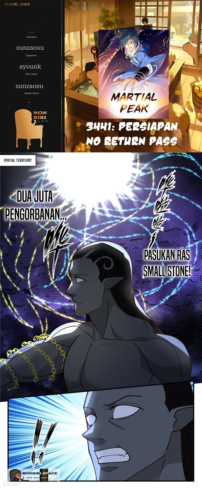 Martial Peak Chapter 3441