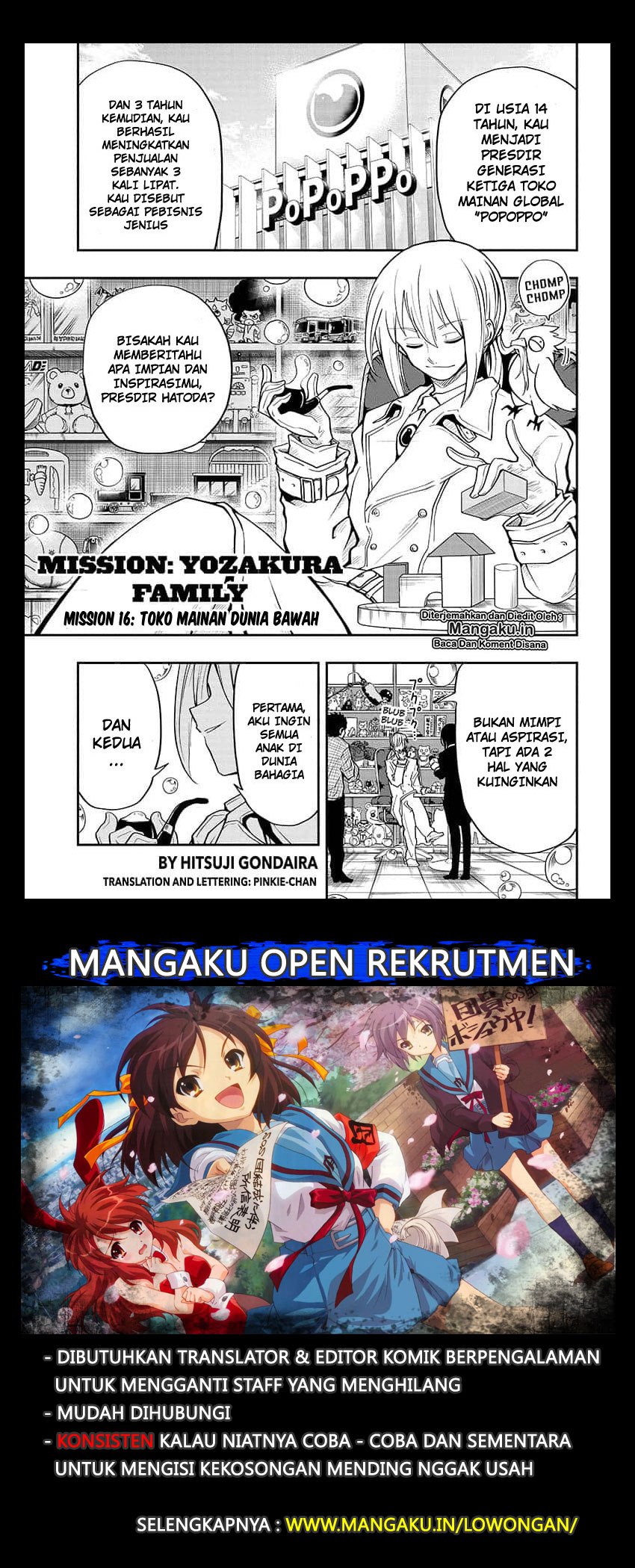 Mission: Yozakura Family